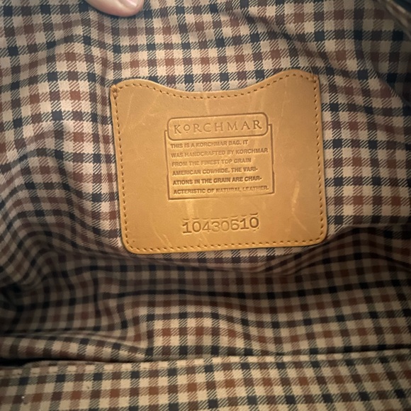 Korchmar Full Grain Leather Weekender Bag – Made in USA - Picture 7 of 11